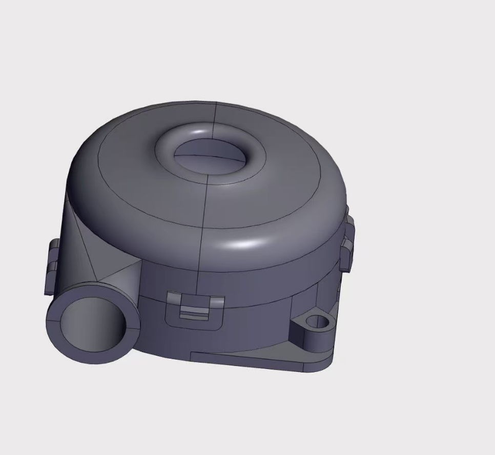 3D for BA5030H24B-A plastic case without inlet structure