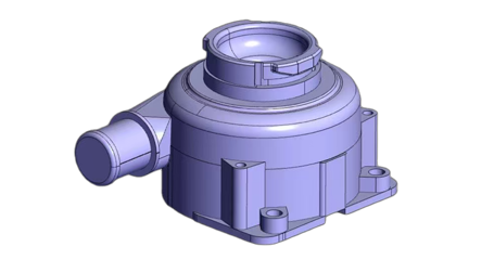 3D for BA5030H24B aluminum structure