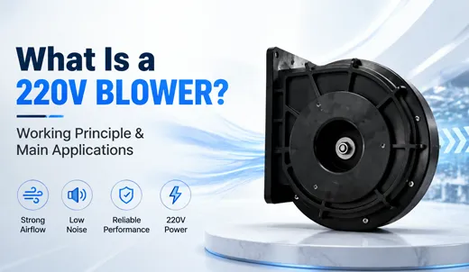 What Is a 220V Blower? Working Principle & Main Applications