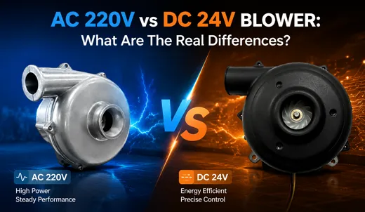 AC 220V vs DC 24V Blower: What Are The Real Differences?