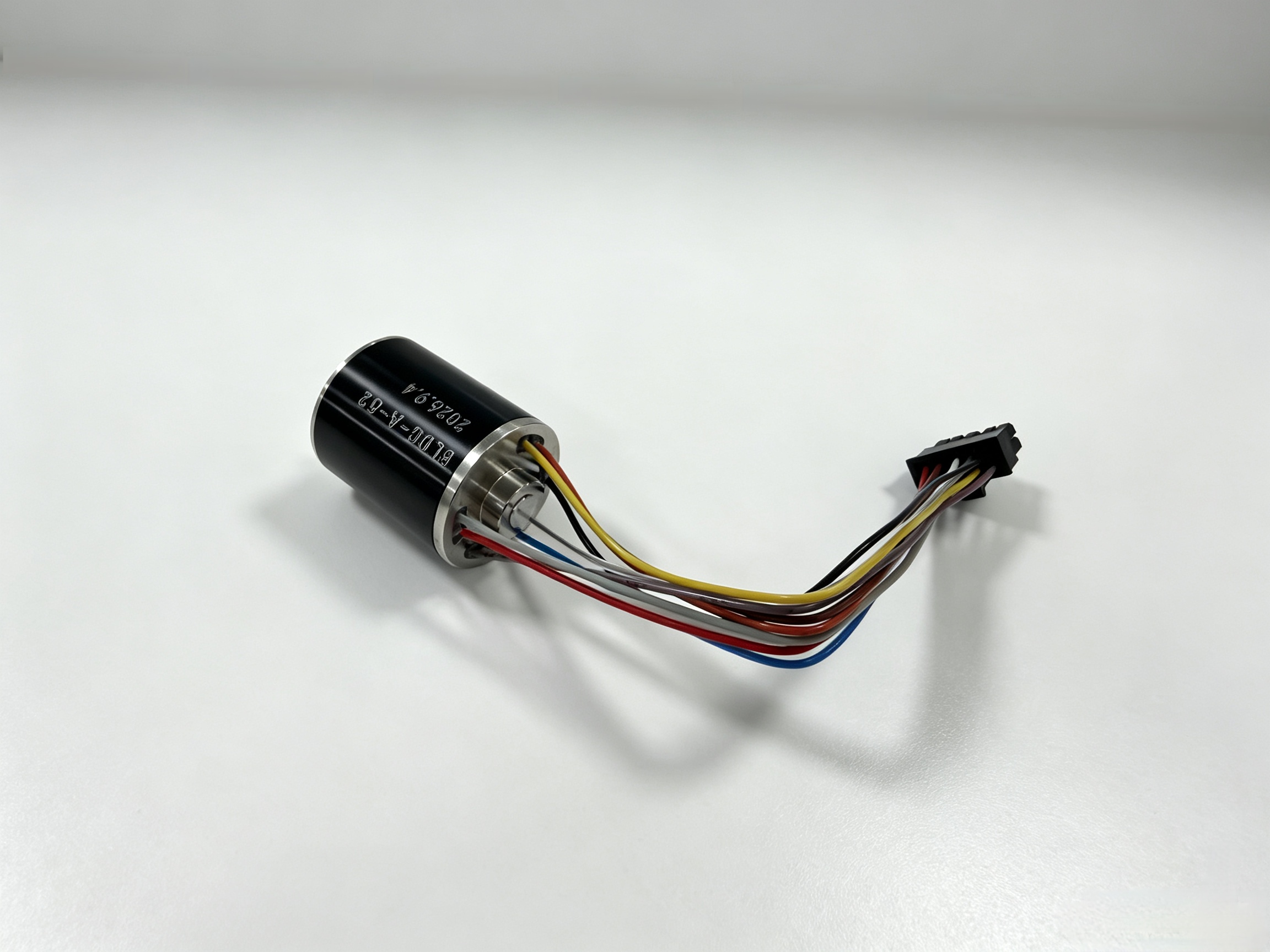 TKFAN CPAP Ventilator Motor BLDC-52 - Front View TKFAN CPAP Ventilator Motor BLDC-52 clinical-grade 24V brushless DC motor front view