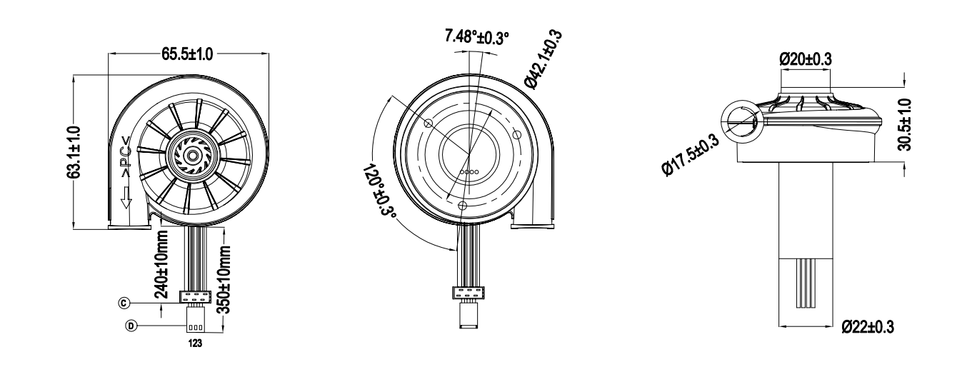 Medical-ventilator-blower-BA6560H24B-A-dimensions-drawing.png